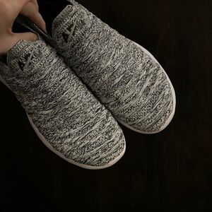 APL Gray Knit Sneakers